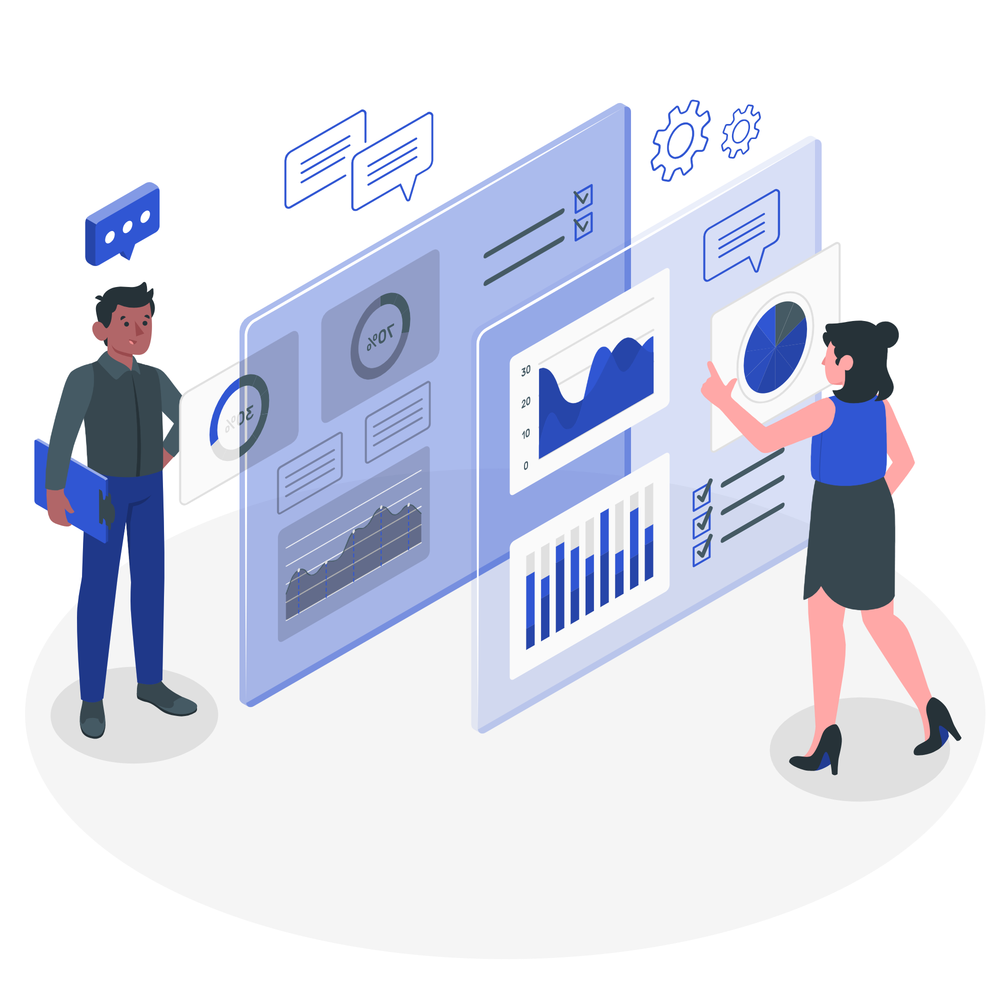 How Accounting Works Visualization